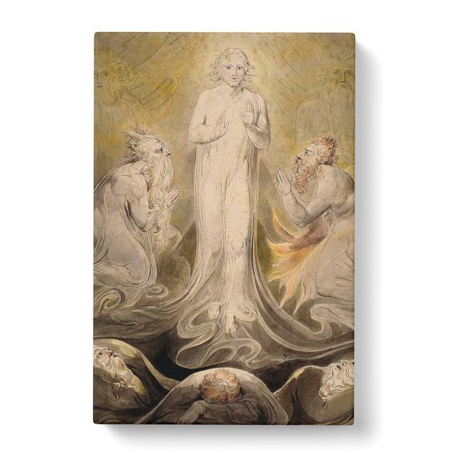 Transfiguration by William Blake - Wrapped Canvas Painting East Urban Home Size: 50cm H x 35cm W x 3cm D on Productcaster.