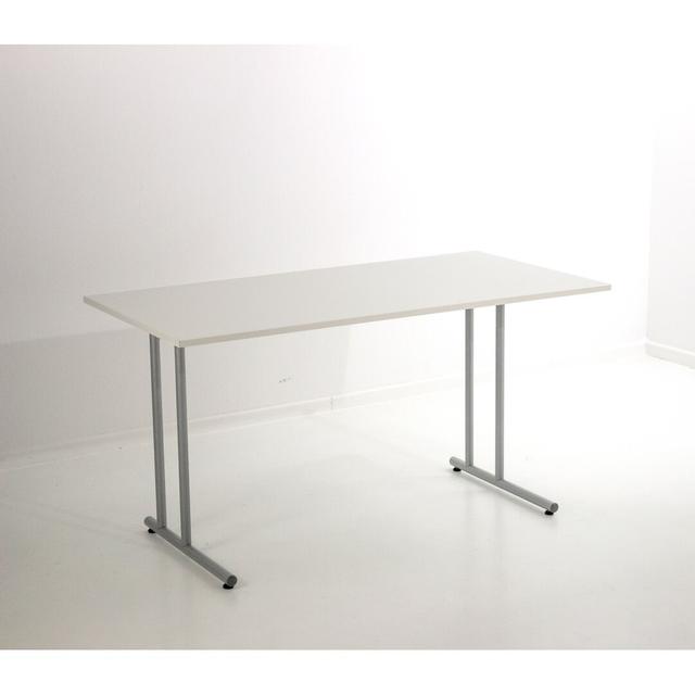 Folkestone Writing desk Inbox Zero Top Colour: Graphite, Size: 75cm H x 200cm W x 100cm D on Productcaster.