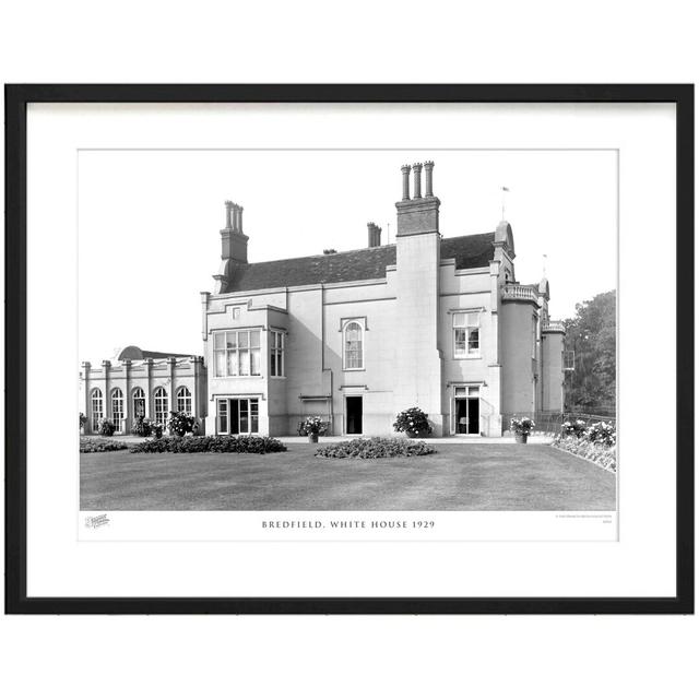 'Bredfield, White House 1929' - Picture Frame Photograph Print on Paper The Francis Frith Collection Size: 60cm H x 80cm W x 2.3cm D on Productcaster.