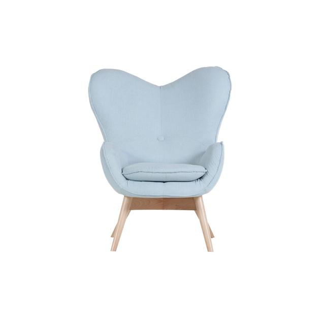 Sessel Vicky Corrigan Studio Polsterfarbe: Hellblau on Productcaster.