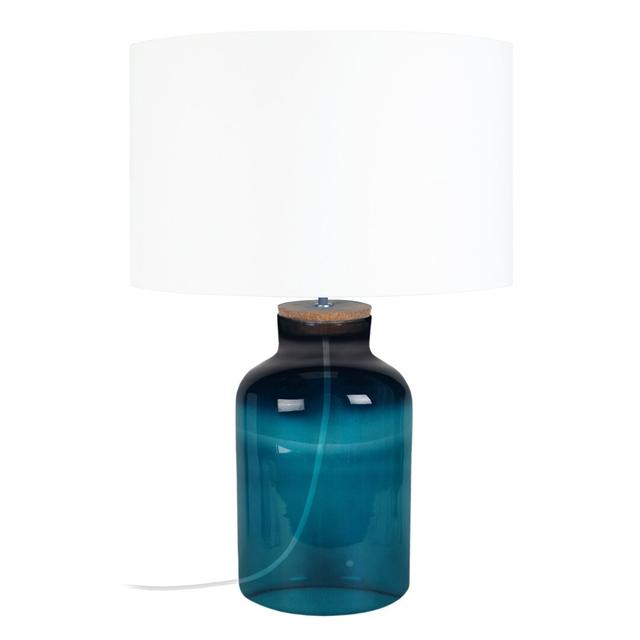 Reina 73cm Table Lamp Highland Dunes Base Colour: Green on Productcaster.