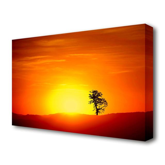 As The Sunset - Wrapped Canvas Photograph Print East Urban Home Size: 50.8 cm H x 81.3 cm W on Productcaster.