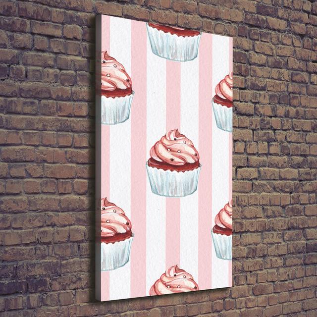 Cupcakes - Wrapped Canvas Art Prints Rosalind Wheeler on Productcaster.