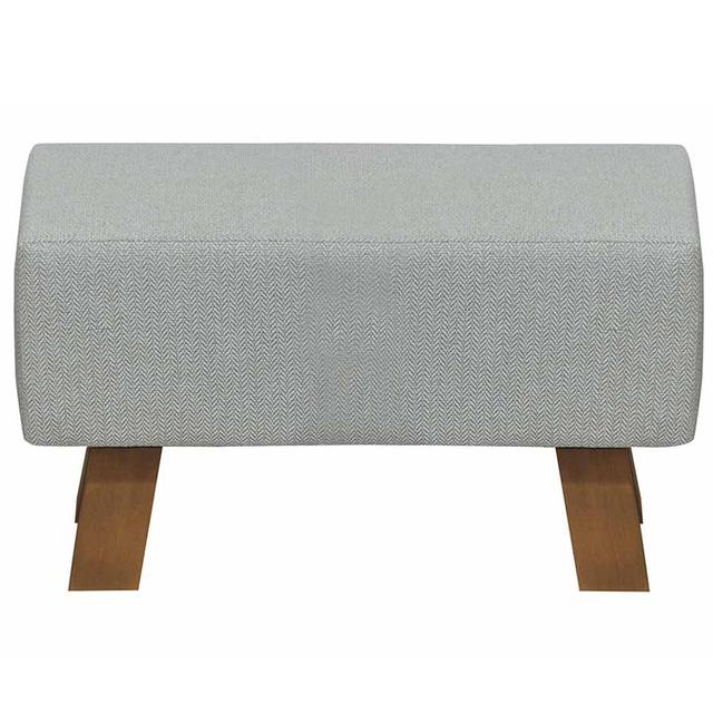 Gimo 100% Polypropylene Upholstered Bench MONKEY MACHINE Colour: Grey on Productcaster.