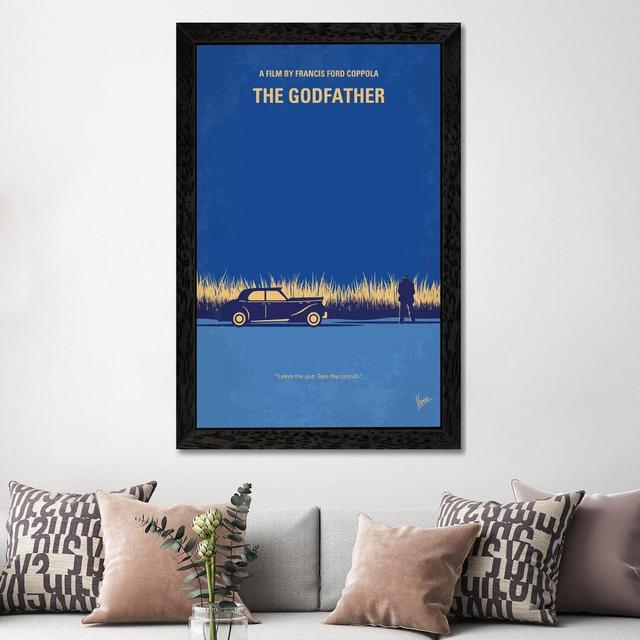 The Godfather by Chungkong - Print on Canvas East Urban Home Frame Option: Black Framed, Size: 101.6cm H x 66.04cm W x 3.81cm D on Productcaster.