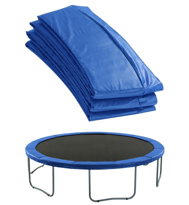 Premium Trampoline Replacement Safety Pad (Spring Cover) Blue Trampoline Padding for Maximum Safety Upper Bounce Size: 1.3cm H x 366cm W x 366cm D, Co on Productcaster.