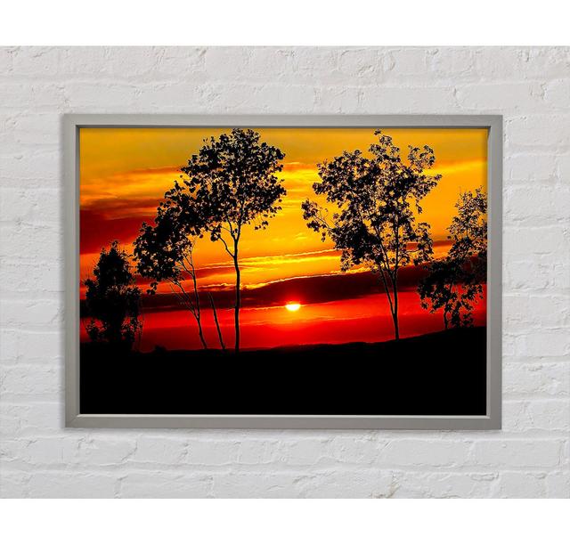 Single Picture Frame Art Prints Ebern Designs Size: 84.1cm H x 118.9cm W x 3.3cm D, Format: Light Grey Framed Canvas on Productcaster.