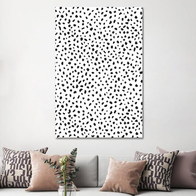 Dottie For You by Honeymoon Hotel - Wrapped Canvas Print Metro Lane Size: 152.4cm H x 101.6cm W x 3.81cm D on Productcaster.