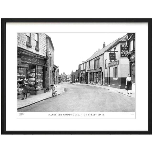 Mansfield Woodhouse, High Street C1955 - Single Picture Frame Print The Francis Frith Collection Size: 45cm H x 60cm W x 2.3cm D on Productcaster.