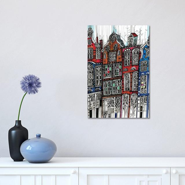 Amsterdam Cityscape II by Maria Susarenko - Wrapped Canvas Print ClassicLiving Size: 45.72cm H x 30.48cm W x 1.905cm D on Productcaster.