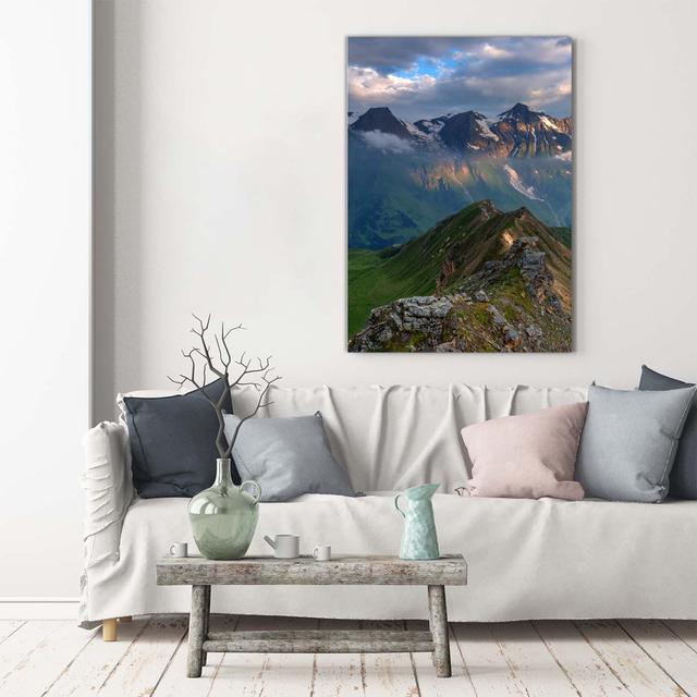 Mountain Peaks - Wrapped Canvas Art Prints Union Rustic on Productcaster.