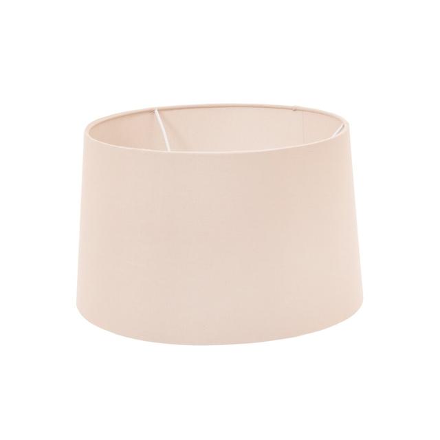 34cm Linen Drum Lamp Shade 17 Stories Colour: Soft Latte on Productcaster.