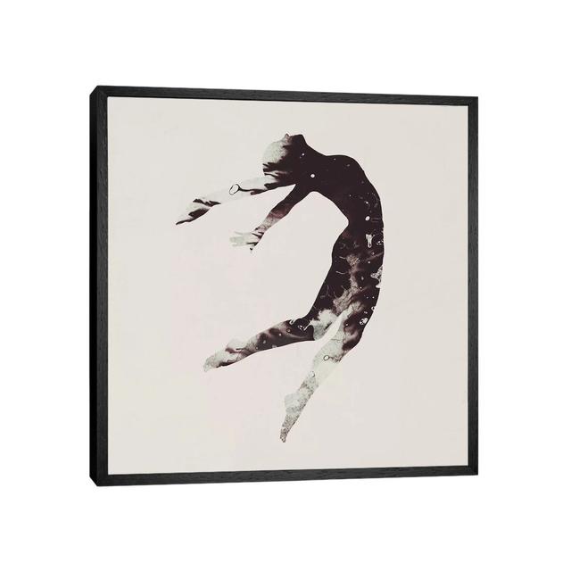 Float Away I by Daniel Taylor - Floater Frame Print on Canvas Ebern Designs Size: 66.04cm H x 66.04cm Wx 3.81cm D, Frame Option: Black Framed on Productcaster.