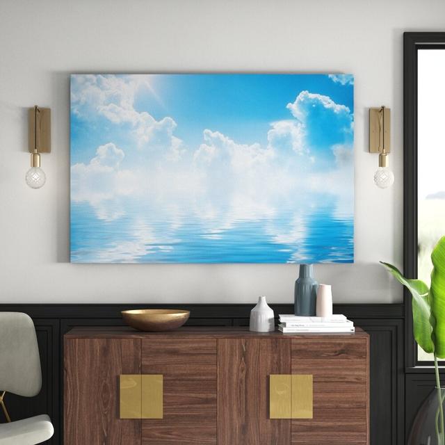 Above Sea Level - Wrapped Canvas Graphic Art Print East Urban Home Size: 120cm L x 80cm W on Productcaster.