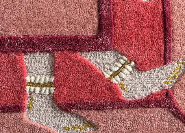 Dhane No Pattern Machine Tufted Rectangle 170 X 240cm Red Area Rug Set Rosalind Wheeler on Productcaster.