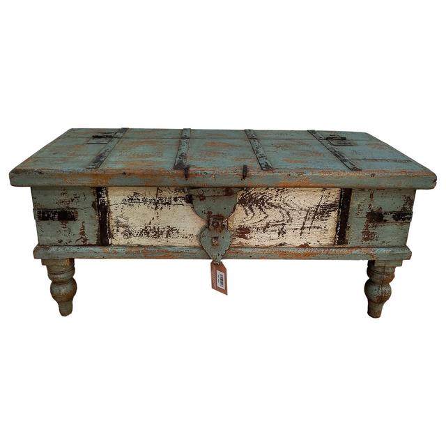 GRAY HANDMADE FINISHED TRUNK Brambly Cottage on Productcaster.