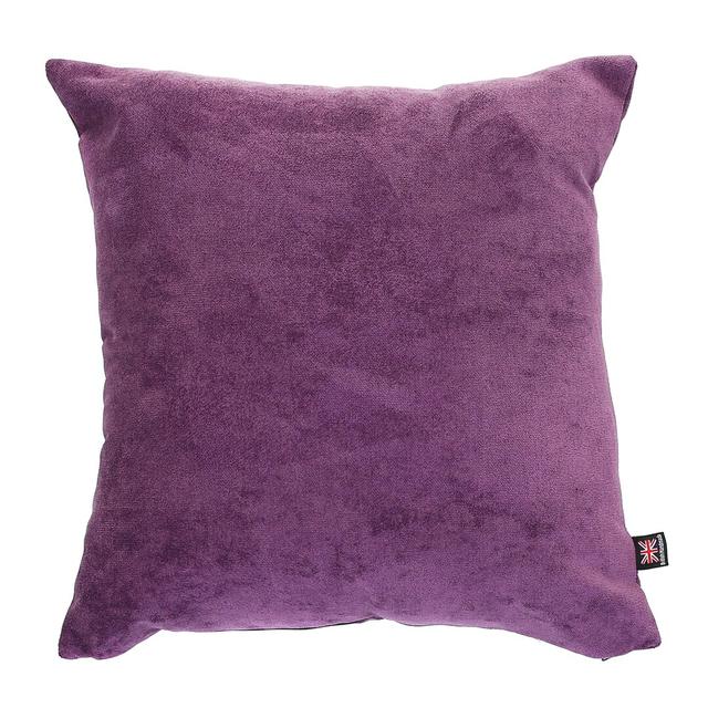 Minerville Square Throw Cushion Ebern Designs Size: Small, Colour: Purple on Productcaster.