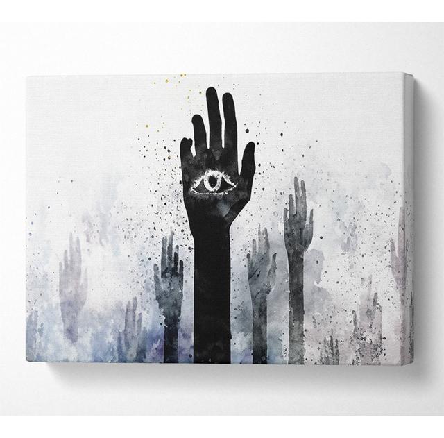 The Eye 5 - Wrapped Canvas Art Prints Latitude Vive Size: 81cm H x 121.9cm W x 10cm D on Productcaster.