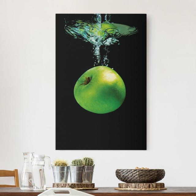 Fresh Splash - Wrapped Canvas Art Prints Ebern Designs Size: 120cm H x 80cm W on Productcaster.