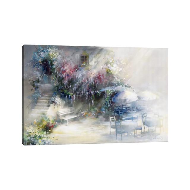 Blue Garden by Willem Haenraets - Wrapped Canvas Art Prints ClassicLiving Size: 20.32cm H x 30.48cm W on Productcaster.