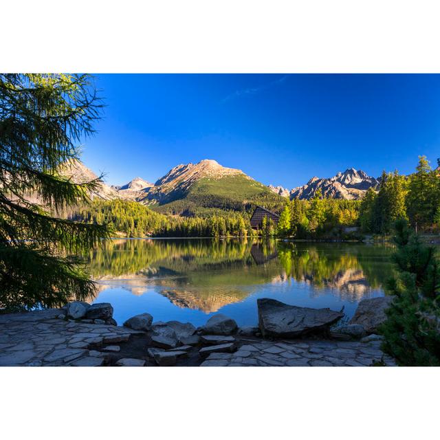 Strbske Pleso by Gosiek-B - Wrapped Canvas Print Alpen Home Size: 61cm H x 91cm W on Productcaster.