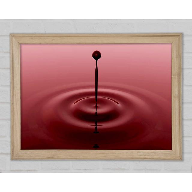 Attention Droplet - Single Picture Frame Art Prints 17 Stories Size: 21cm H x 29.7cm W x 1.5cm D on Productcaster.