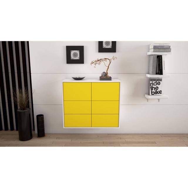 Shipe Sideboard Latitude Run Colour: Yellow on Productcaster.