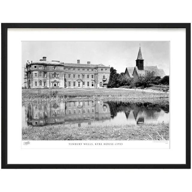 Tenbury Wells, Kyre House C1955 by Francis Frith - Single Picture Frame Print The Francis Frith Collection Size: 45cm H x 60cm W x 2.3cm D on Productcaster.