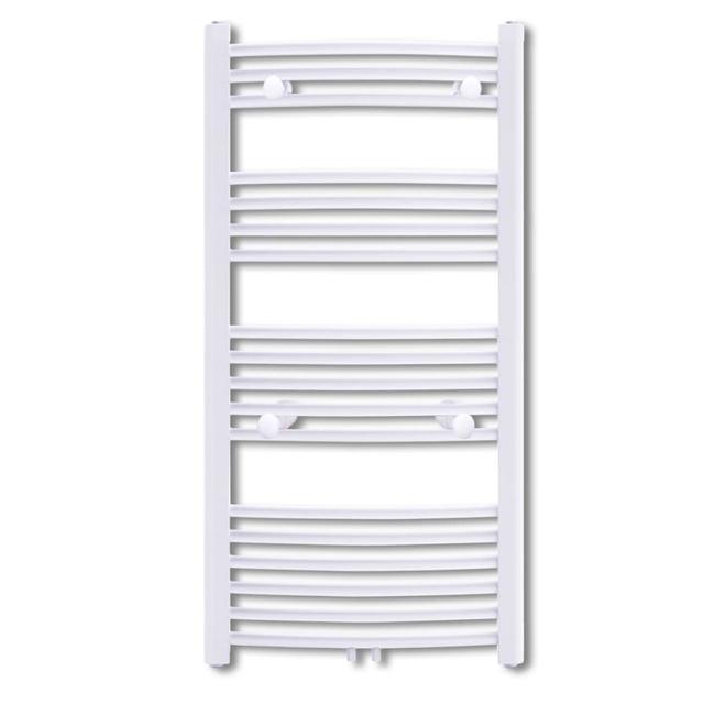 Enriquez Curved Towel Rail Heated Towel Rails Belfry Heating on Productcaster.