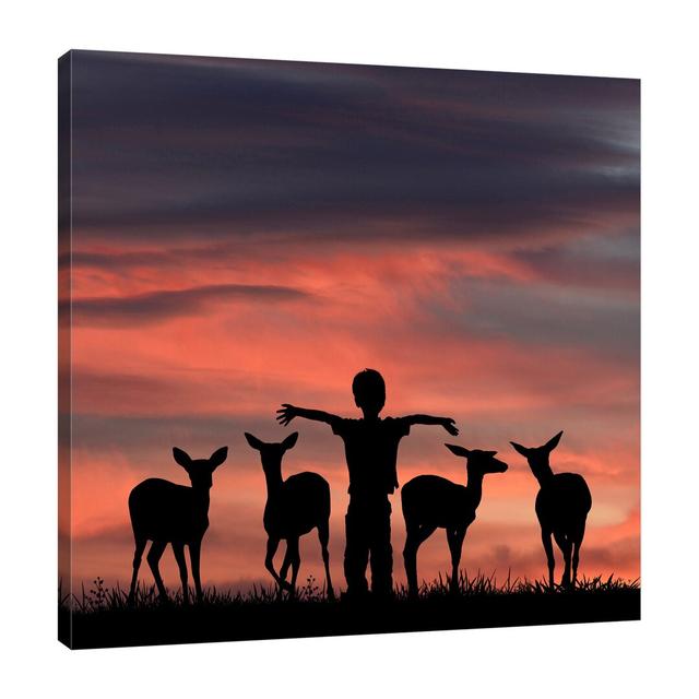 Look What I Found by Dominic Liam - Wrapped Canvas Photograph Print East Urban Home Size: 46cm H x 46cm W x 4cm D on Productcaster.