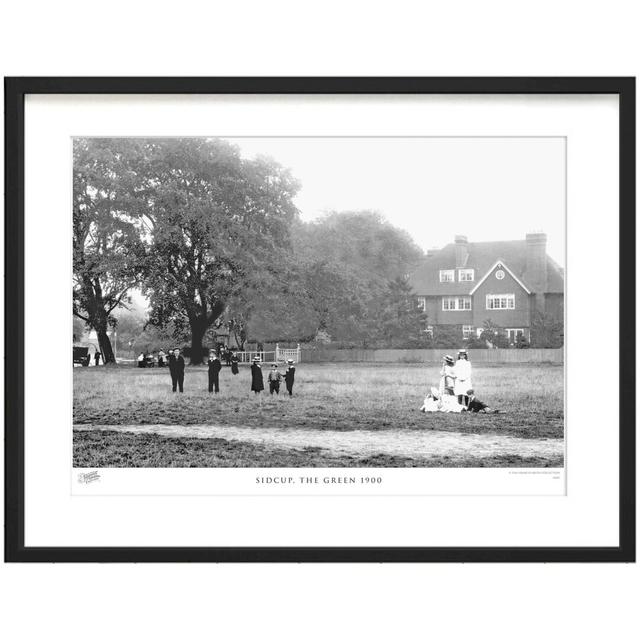 Sidcup, The Green 1900 by Francis Frith - Single Picture Frame Print The Francis Frith Collection Size: 60cm H x 80cm W x 2.3cm D on Productcaster.