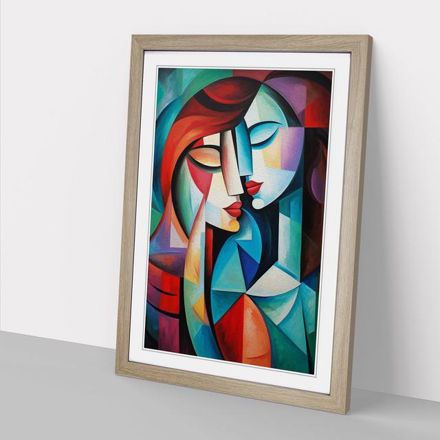 XYZ-FRM-V1223-6317 Single Picture Frame Art Prints on Wood Metro Lane Format: Oak Framed, Size: 64cm H x 46cm W on Productcaster.