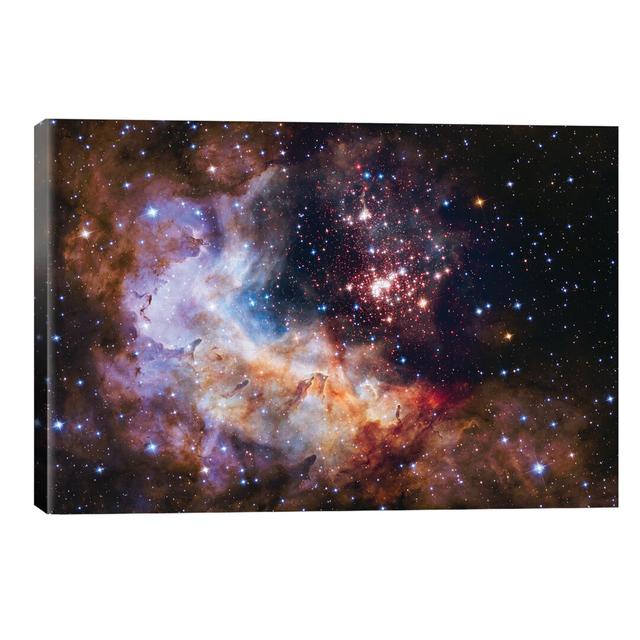 'Wr 20 a and Surrounding Stars, Westerlund 2' by Vintage Apple Collection - Wrapped Canvas Painting Print Ebern Designs Size: 45.72cm H x 66.04cm W x on Productcaster.