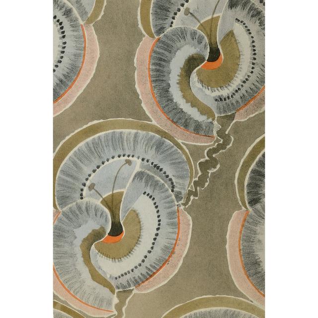 Delicate Deco Pattern V - Print Rosalind Wheeler Size: 46cm H x 30cm W on Productcaster.