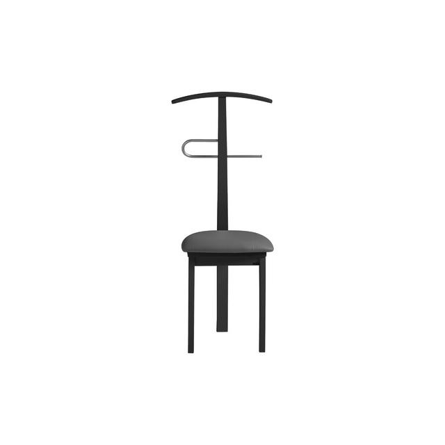 Erich Freestanding Valet Stand Rosalind Wheeler Colour: Black on Productcaster.