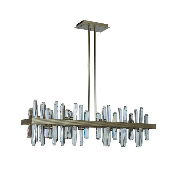 Stratton 8-Light Crystal Chandelier Mercer41 on Productcaster.