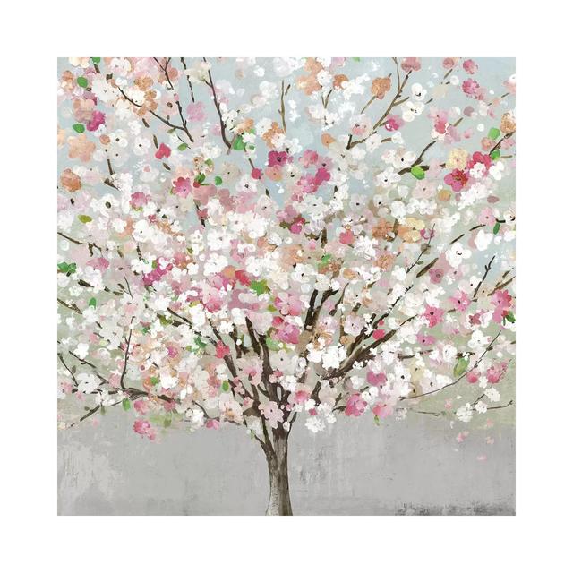 Spring Love by Allison Pearce - Wrapped Canvas Painting ClassicLiving Size: 93.98cm H x 93.98cm W x 1.91cm D on Productcaster.