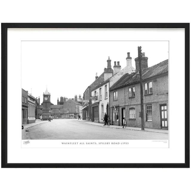 'Wainfleet All Saints, Spilsby Road C1955' by Francis Frith - Picture Frame Photograph Print on Paper The Francis Frith Collection Size: 45cm H x 60cm on Productcaster.