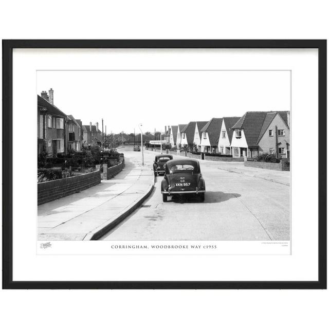 Corringham, Woodbrooke Way C1955 by Francis Frith - Single Picture Frame Print The Francis Frith Collection Size: 28cm H x 36cm W x 2.3cm D on Productcaster.