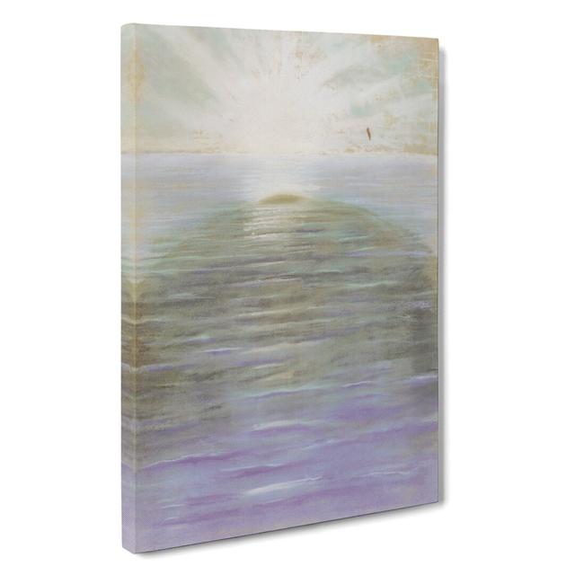 CAN3944CAN Sunrise by Mikalojus Konstantinas - Wrapped Canvas Painting East Urban Home Size: 35cm H x 40cm W x 3cm D on Productcaster.