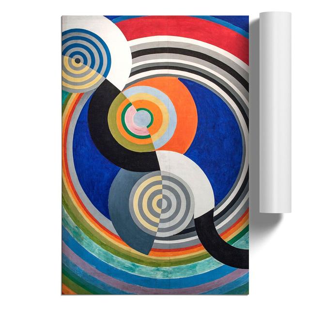 Rhythm Vol.2 by Robert Delaunay - No Frame Painting East Urban Home Size: 59cm H x 42cm W x 0.1cm D on Productcaster.