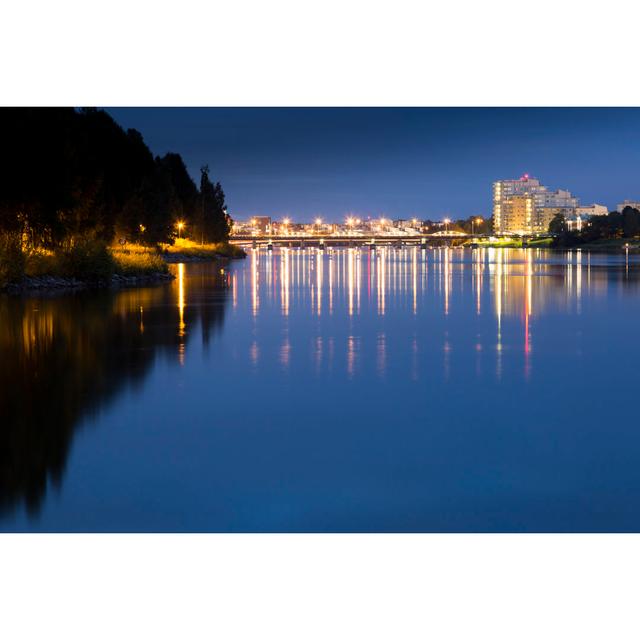 Sweden At Night by NiklasEmmoth - Wrapped Canvas Print 17 Stories Size: 51cm H x 76cm W on Productcaster.