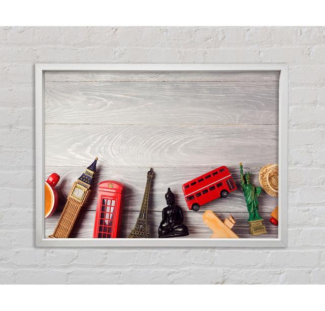 Single Picture Frame Art Prints on Canvas Bright Star Size: 59.7cm H x 84.1cm W x 3.3cm D on Productcaster.