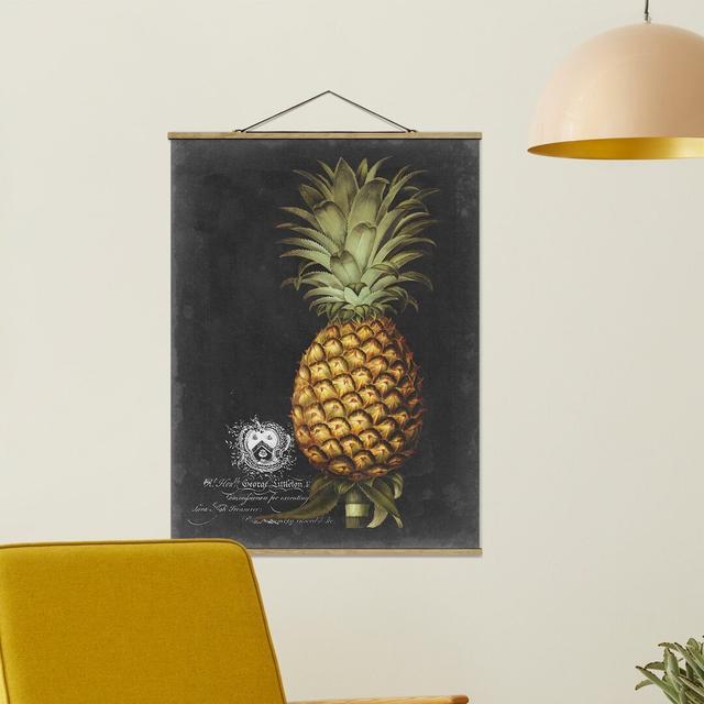 Stoffbild Vintage Royal Foliage on Black V Sansibar Home Maße: 106,5 cm H x 80 cm B x 0,3 cm T on Productcaster.