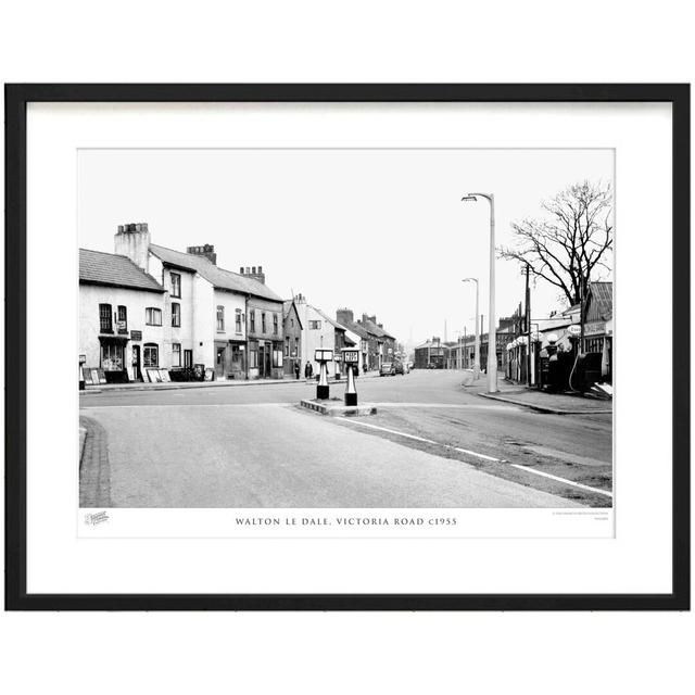 Walton Le Dale, Victoria Road C1955 - Single Picture Frame Print The Francis Frith Collection Size: 28cm H x 36cm W x 2.3cm D on Productcaster.