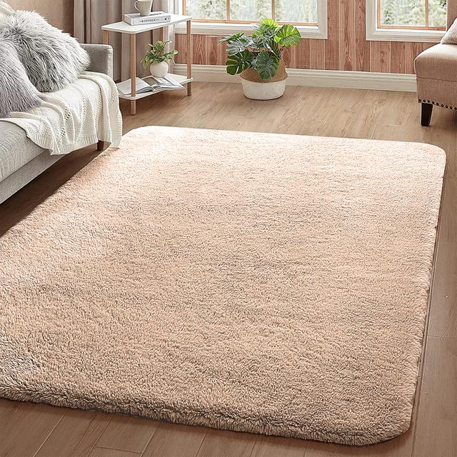 Fluffy Shaggy Rug Area Rugs Living Room Fairmont Park Rug Size: Rectangle 80 x 150cm on Productcaster.