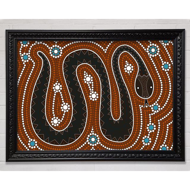 Aboriginal Pattern 6 - Print Bright Star Size: 59.7cm H x 84.1cm W on Productcaster.