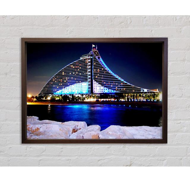 Dubai Architectural Delight - Print Ebern Designs Size: 213.61cm H x 302.00cm W on Productcaster.