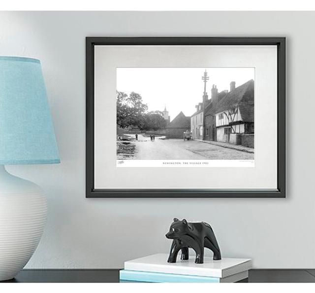 'Newington, the Village 1903' by Francis Frith - Picture Frame Photograph Print on Paper The Francis Frith Collection Size: 45cm H x 60cm W x 2.3cm D on Productcaster.