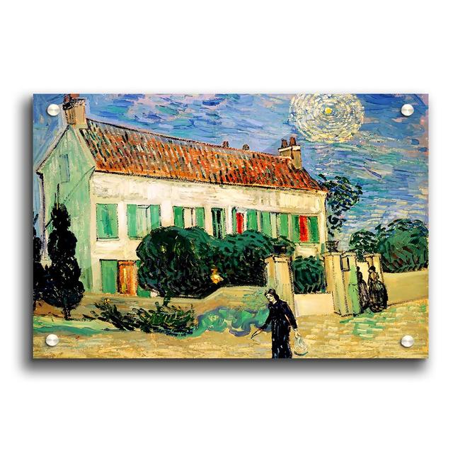 White House at Night by Vincent Van Gogh - Unframed Painting Print on Paper East Urban Home Size: 59.4cm H x 84.1cm W on Productcaster.